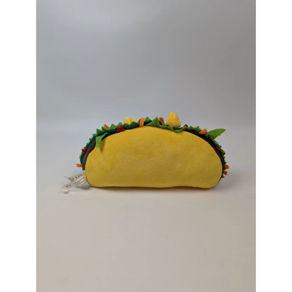 Exploding Kittens Tacocat Plush 10” Taco Cat Stuffed Animal Yellow 2018